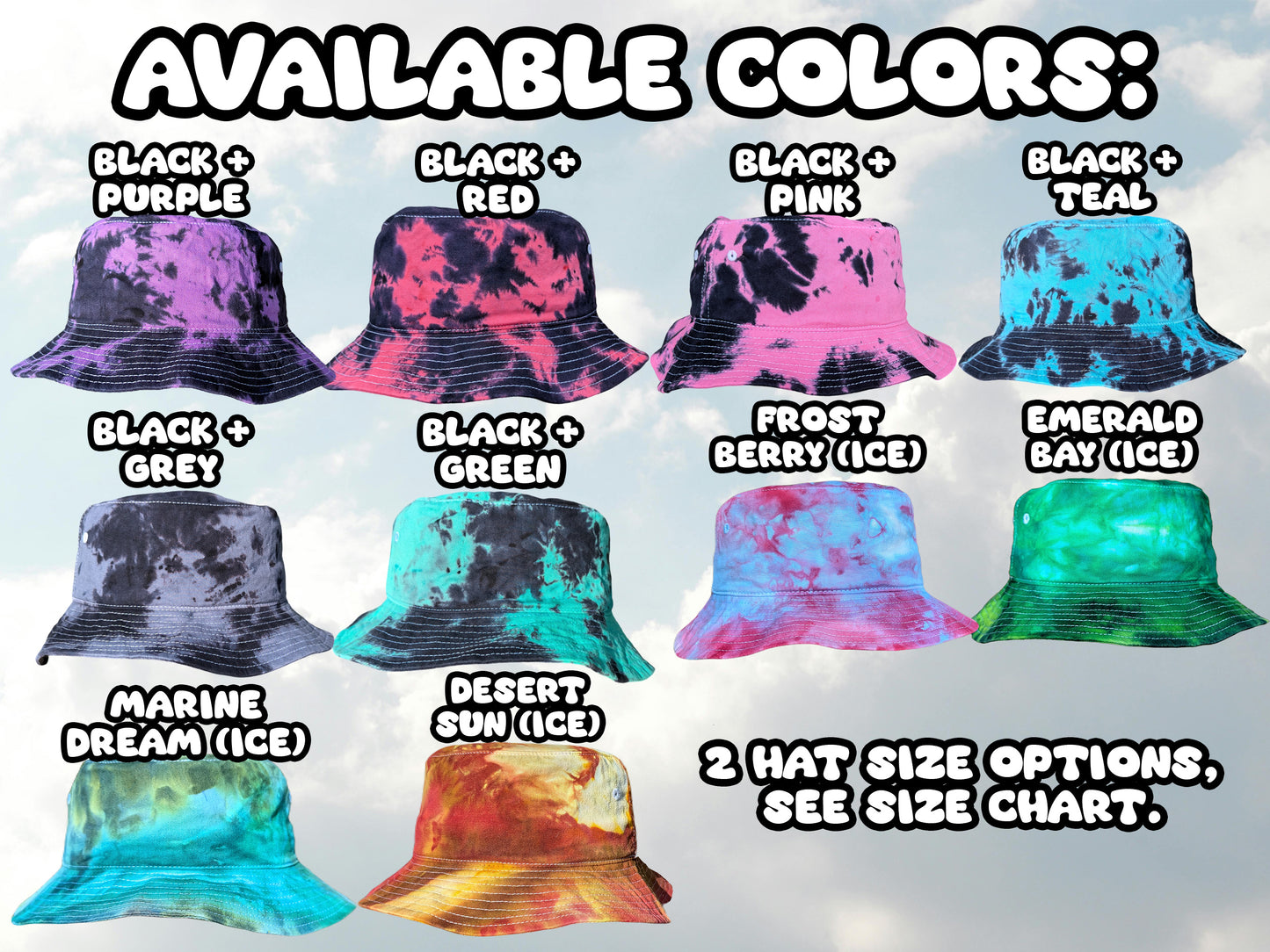 I'm On A Sidequest - Embroidered Tie Dye Bucket Hat - Rave Outfit Accessory, Music Festival Gear, Funny EDM Raver Hat, Festival Gift Party Hat