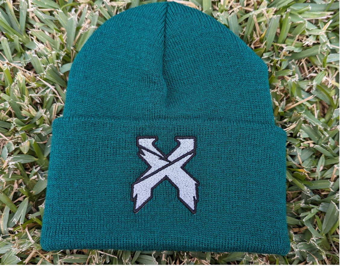 Excision Beanie - Embroidered Exicision Dubstep Beanie Riddim Hat Raver Gift Rave Beanie Excision Merch Excision Hat