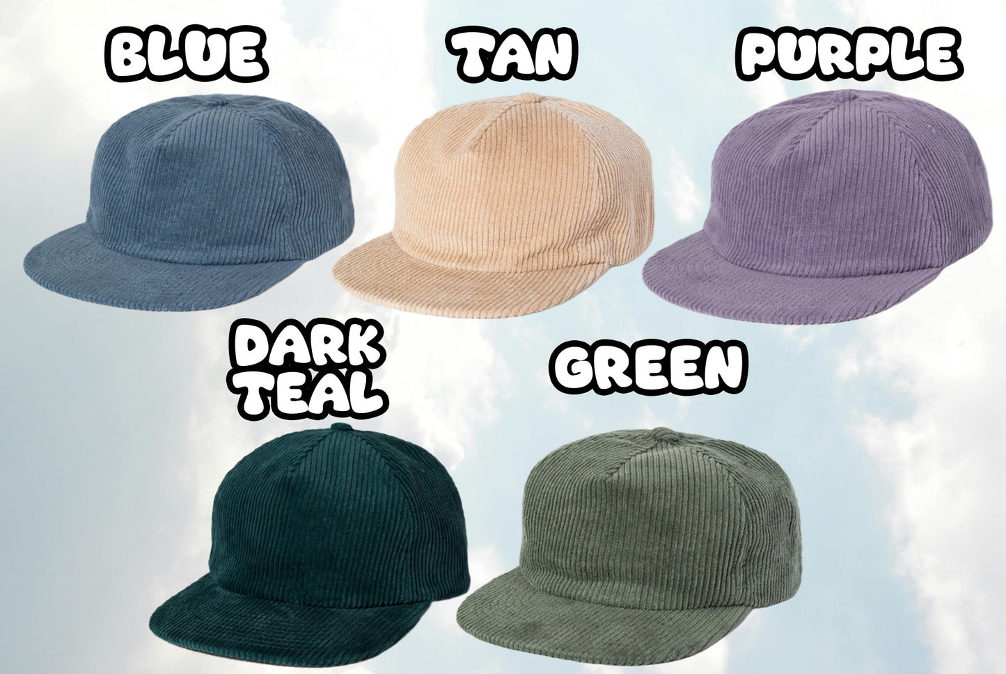 Zeds Dead Embroidered Corduroy Hat - Rave Hat Rave Outfit Music Festival Hat Raver Gift EDM Dubstep Hat Plur Sprout Me Cap Rave Gear