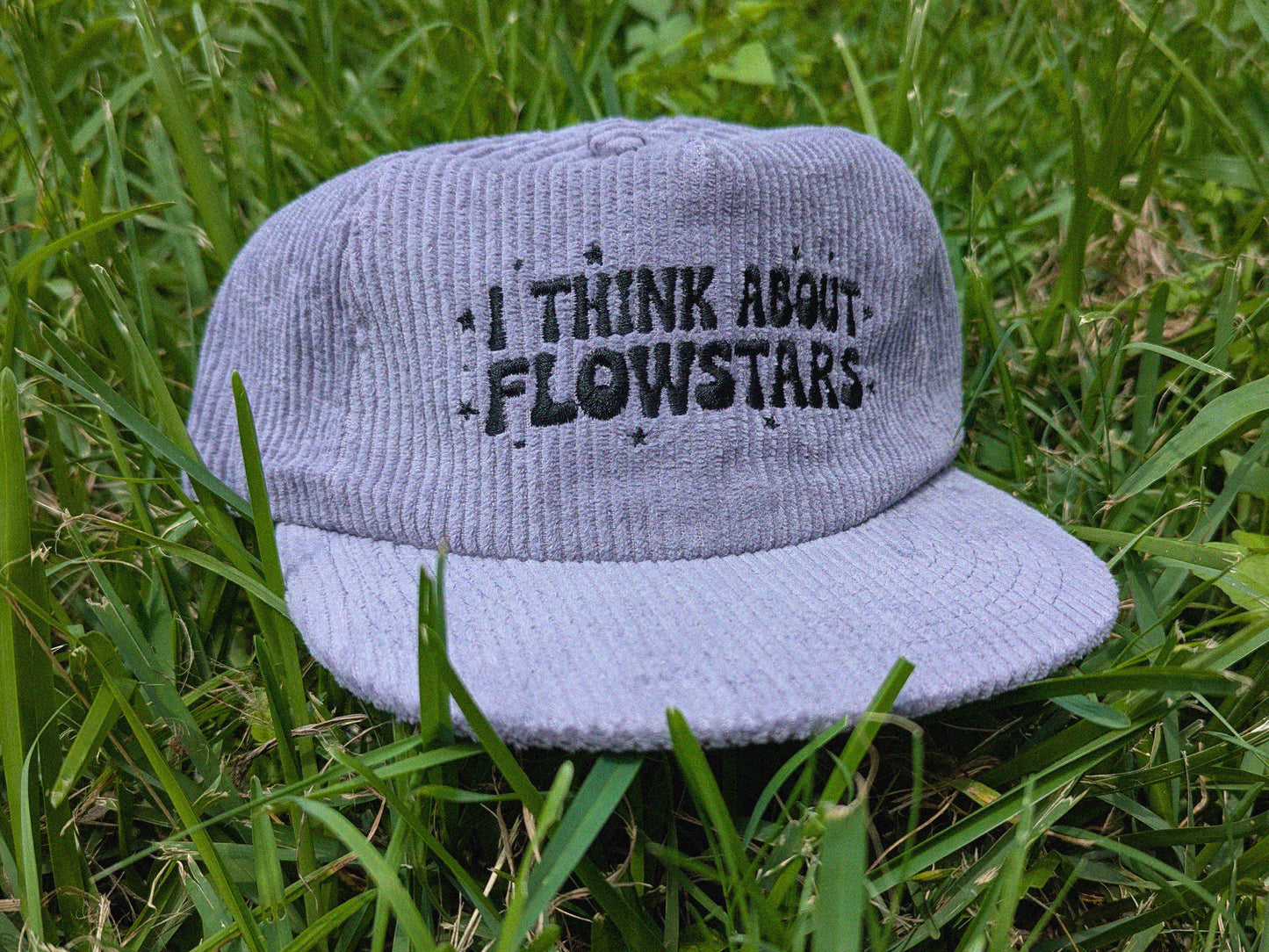 I Think About Flowstars Corduroy Cap