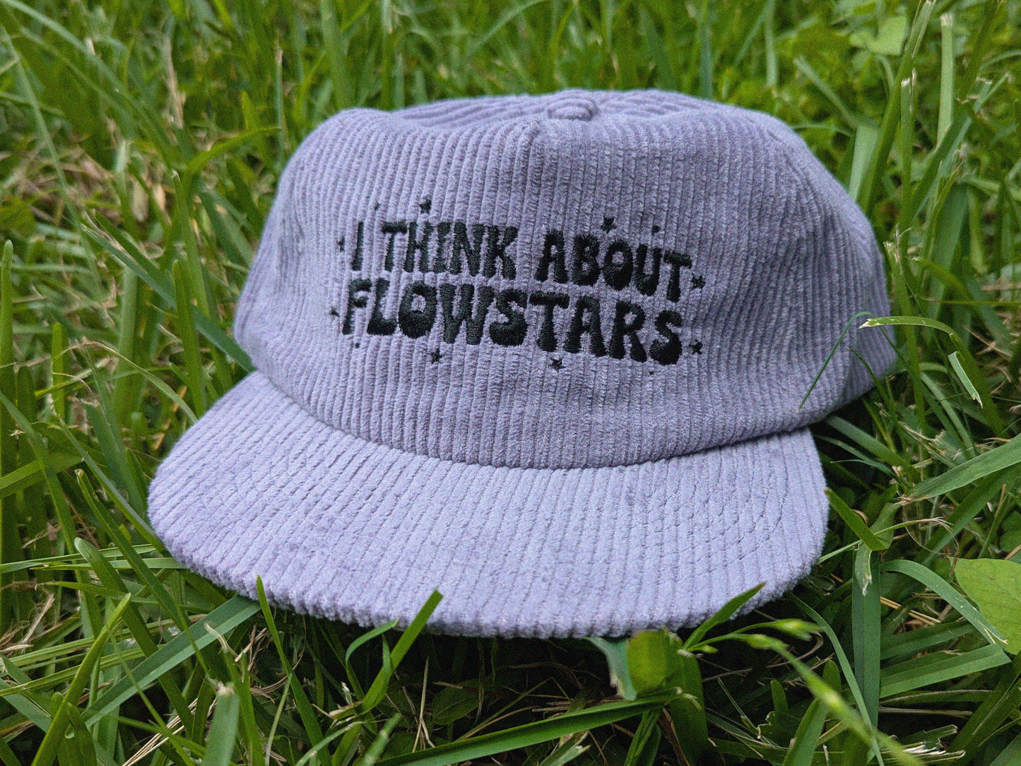 I Think About Flowstars Corduroy Cap