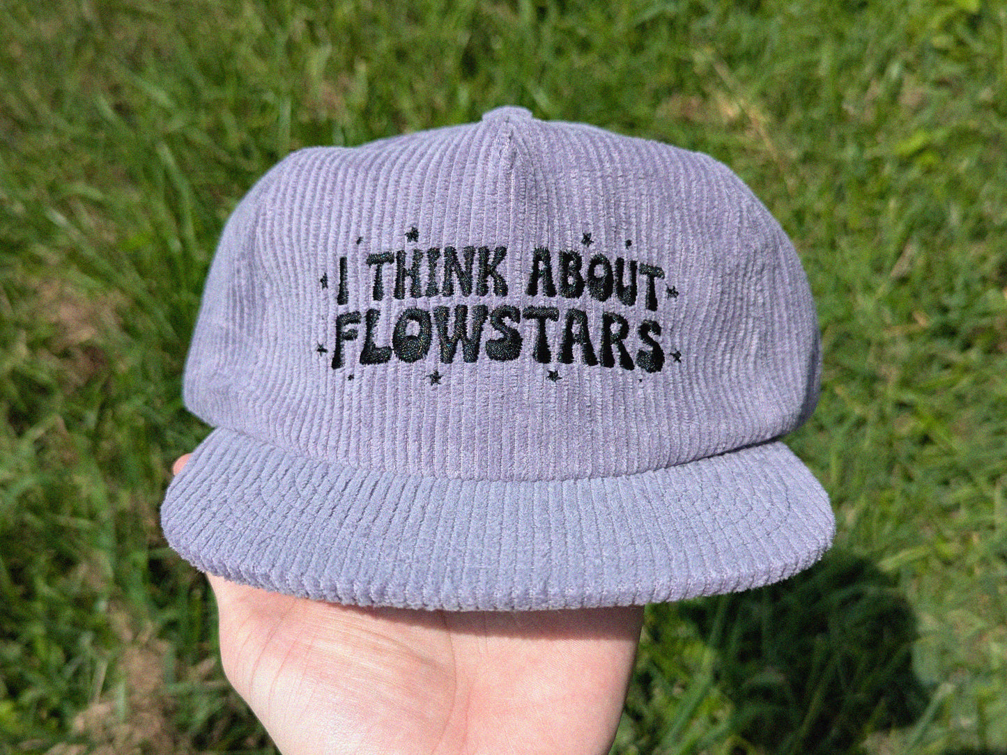 I Think About Flowstars Corduroy Cap