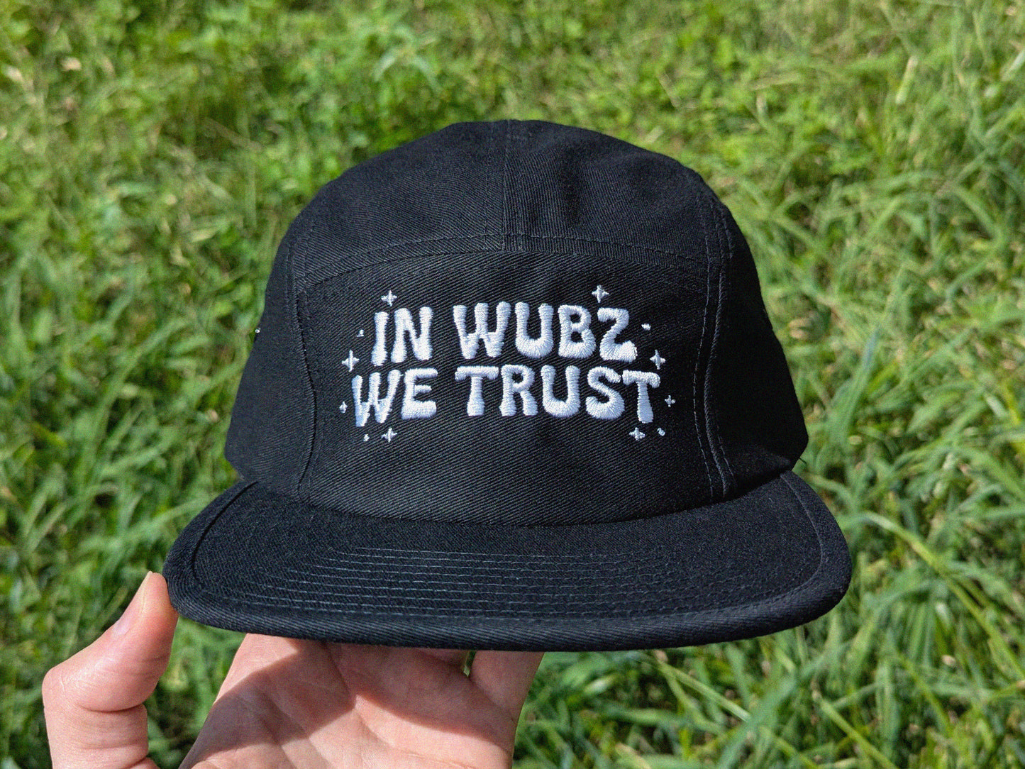 In Wubz We Trust 5 Panel Cap