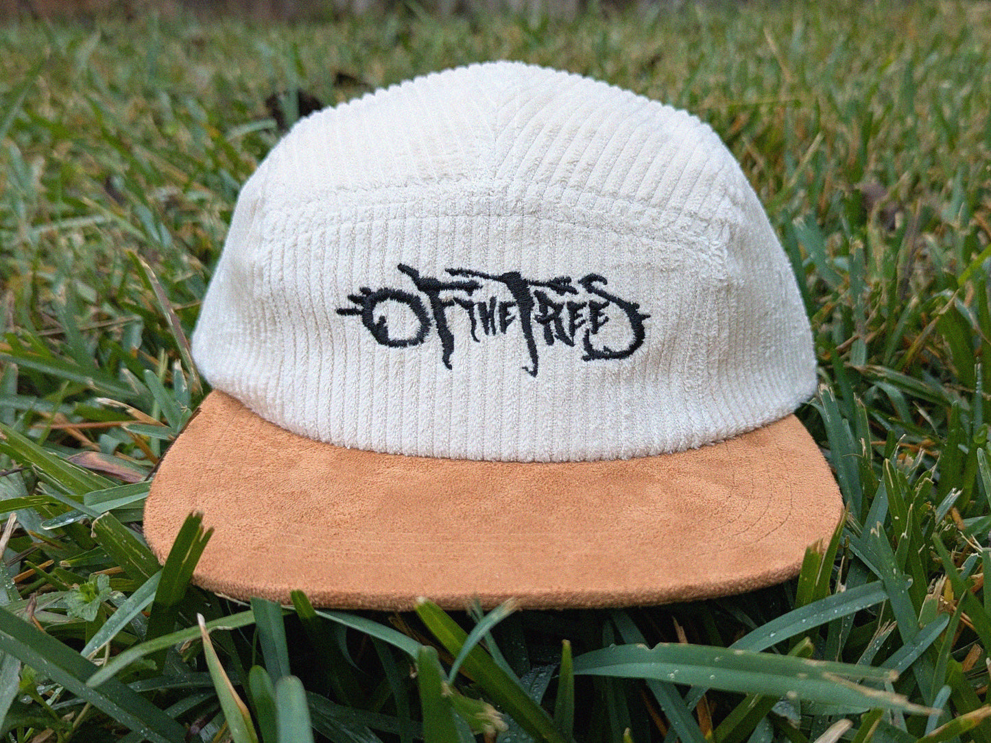 Of The Trees Embroidered Corduroy Hat - Rave Hat Rave Outfit Music Festival Hat Raver Gift EDM Hat Plur Rave Cap