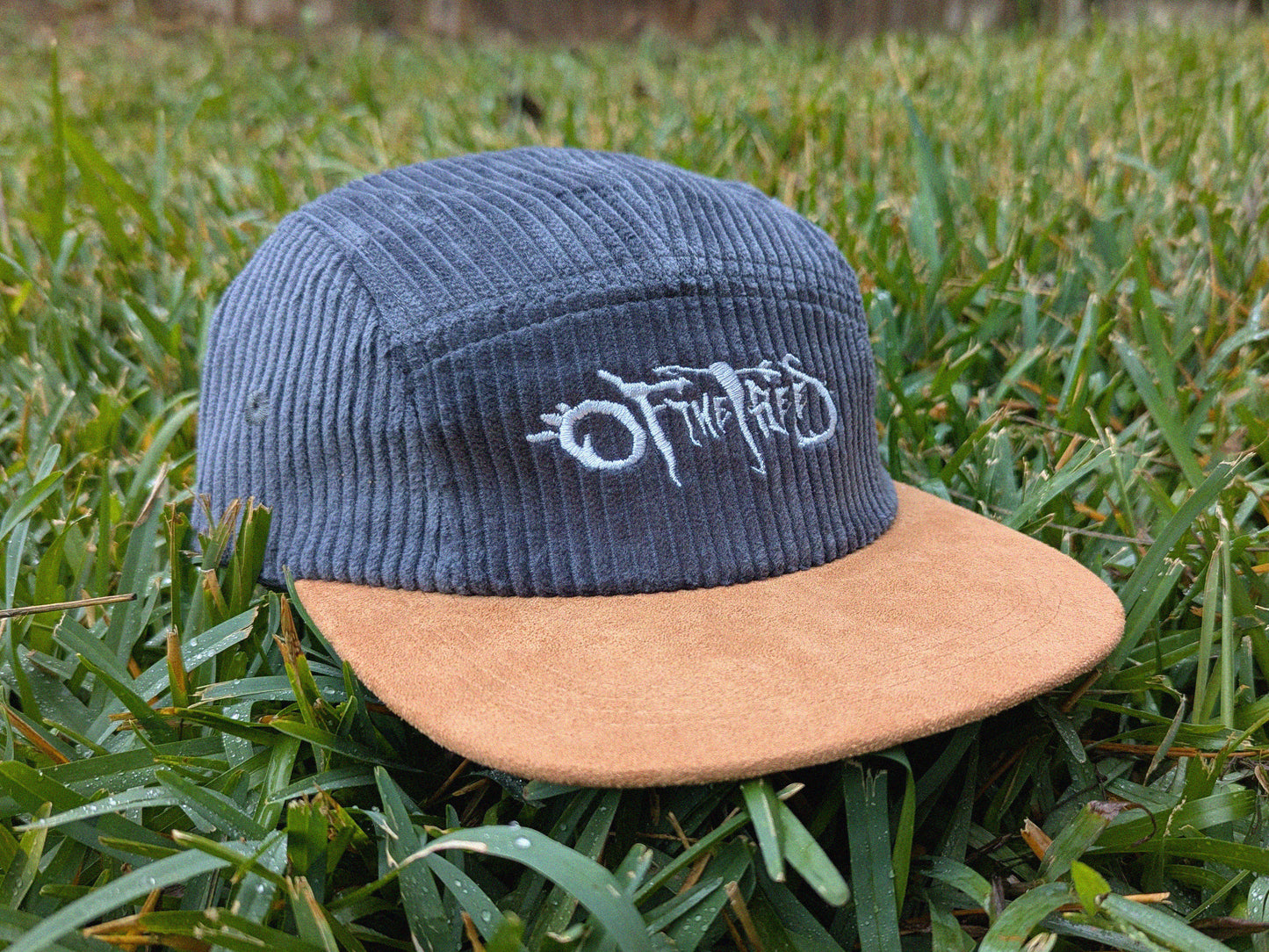 Of The Trees Embroidered Corduroy Hat - Rave Hat Rave Outfit Music Festival Hat Raver Gift EDM Hat Plur Rave Cap