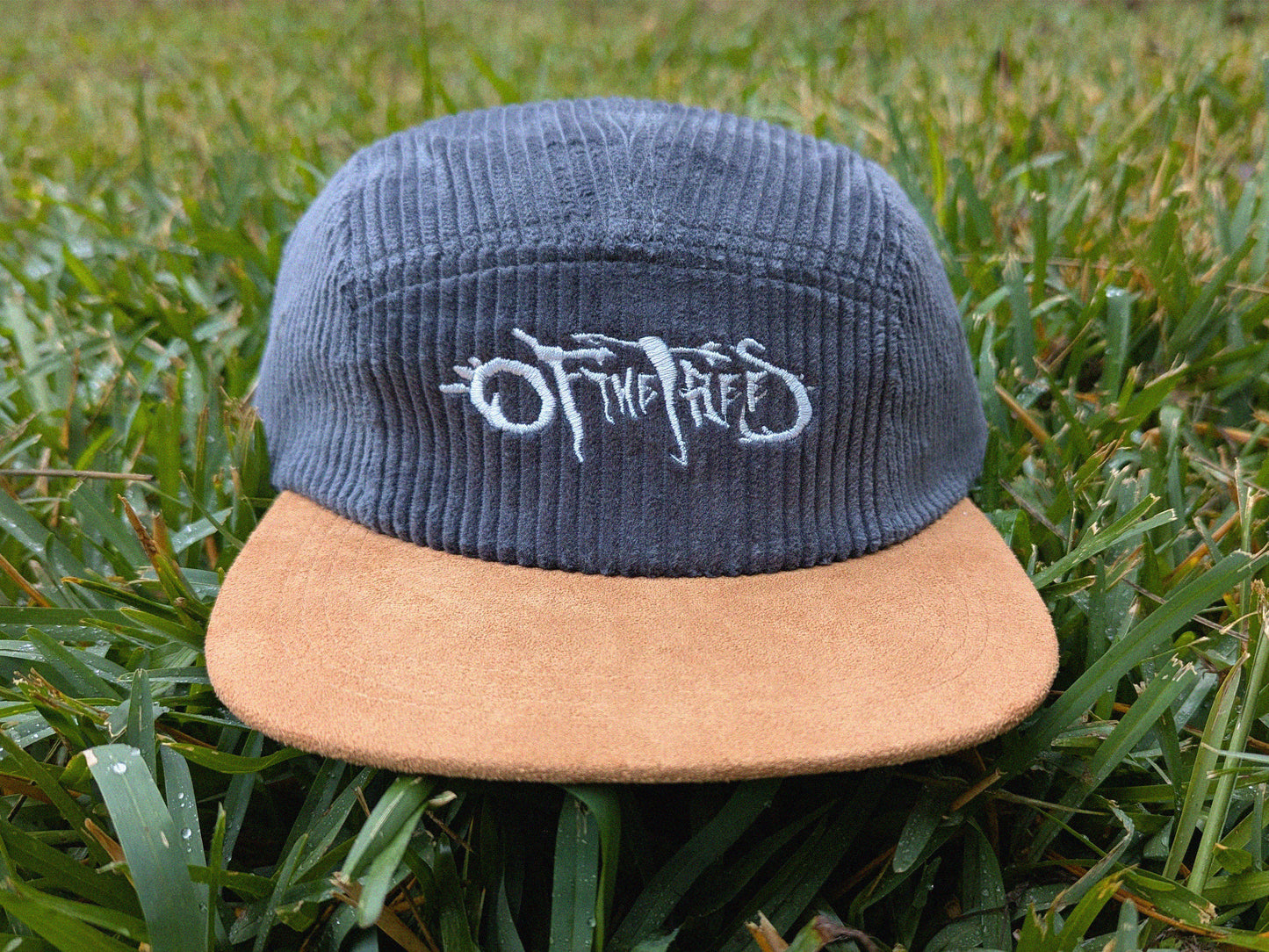 Of The Trees Embroidered Corduroy Hat - Rave Hat Rave Outfit Music Festival Hat Raver Gift EDM Hat Plur Rave Cap