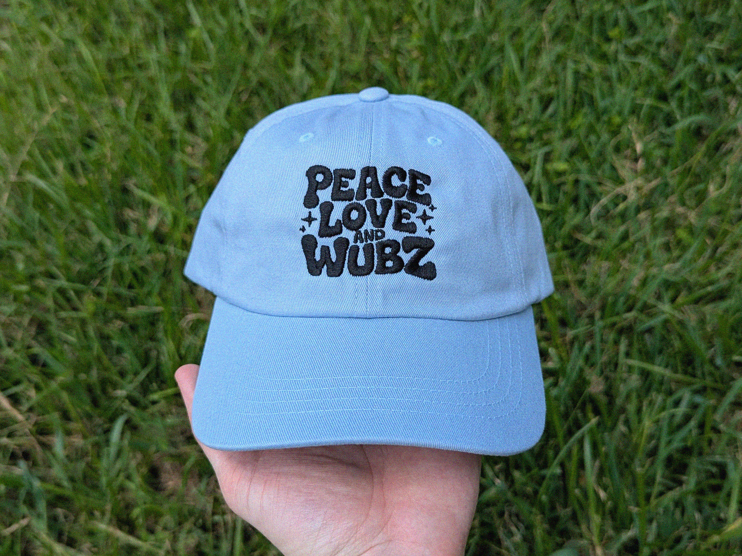 Peace Love and Wubz Dad Hat