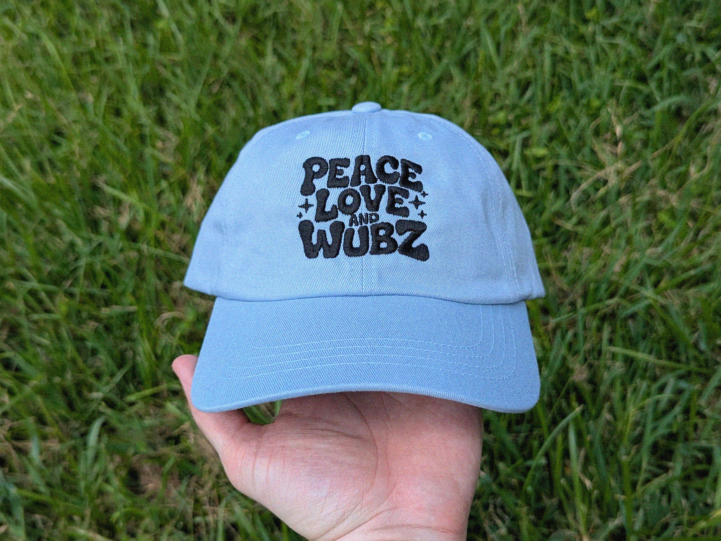 Peace Love and Wubz Dad Hat