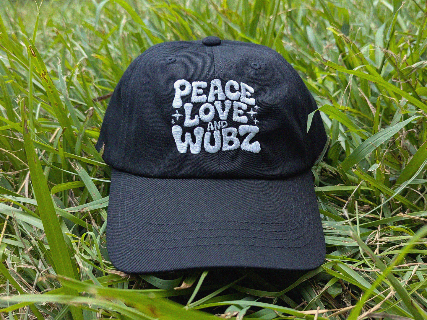 Peace Love and Wubz Dad Hat
