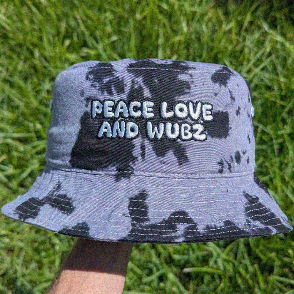 Peace Love And Wubz Bucket Hat