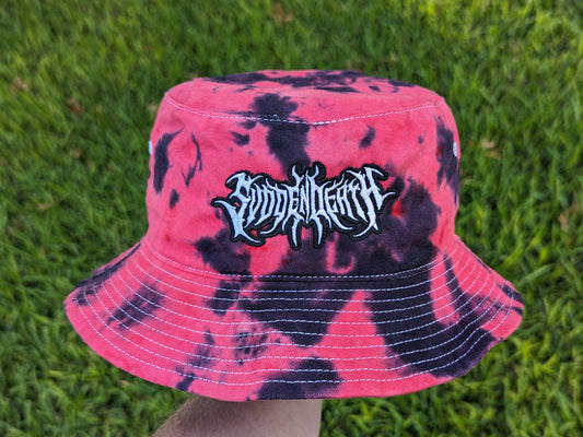 SVDDEN DEATH Embroidered Tie Dye Bucket Hat - VOYD Bucket Hat - Dubstep Riddim Hat - SVDDEN DEATH Merch