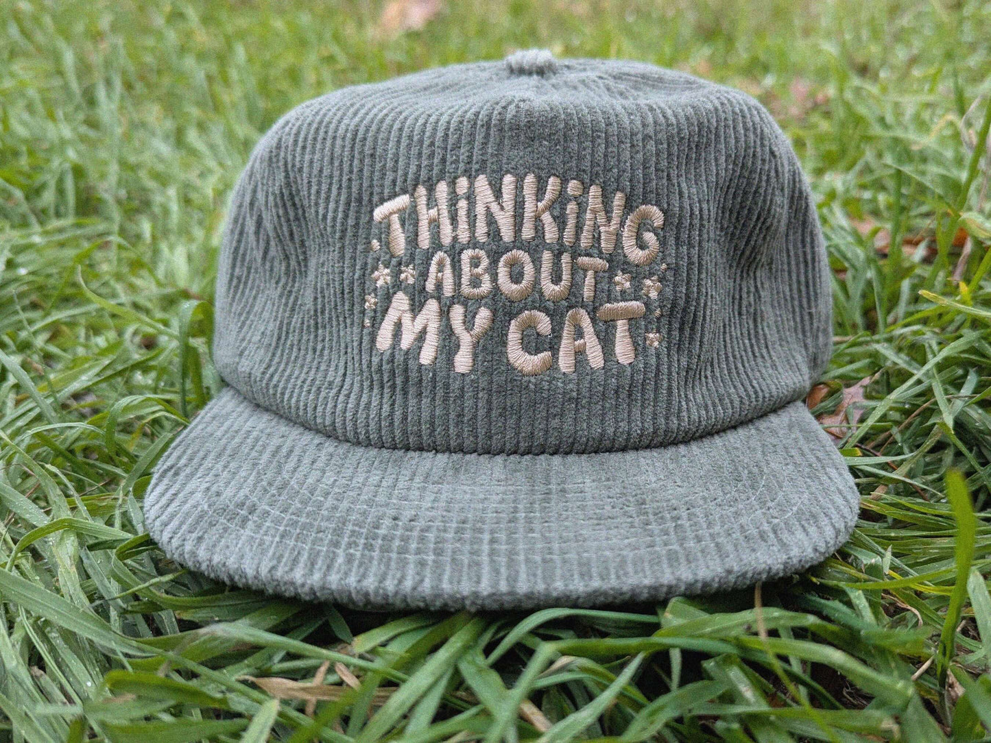 EDM rave cap thinking about my cat design