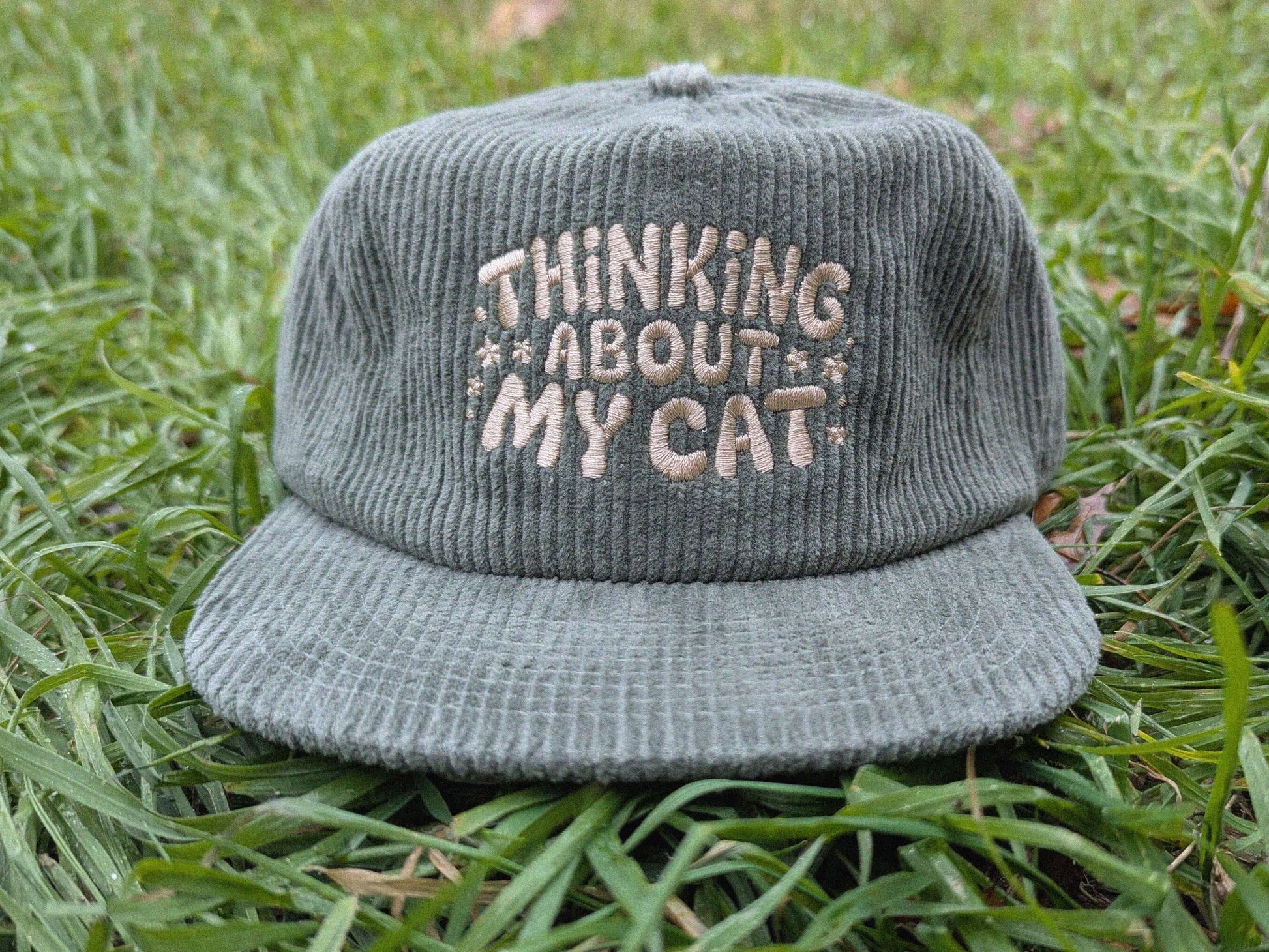 EDM rave cap thinking about my cat design