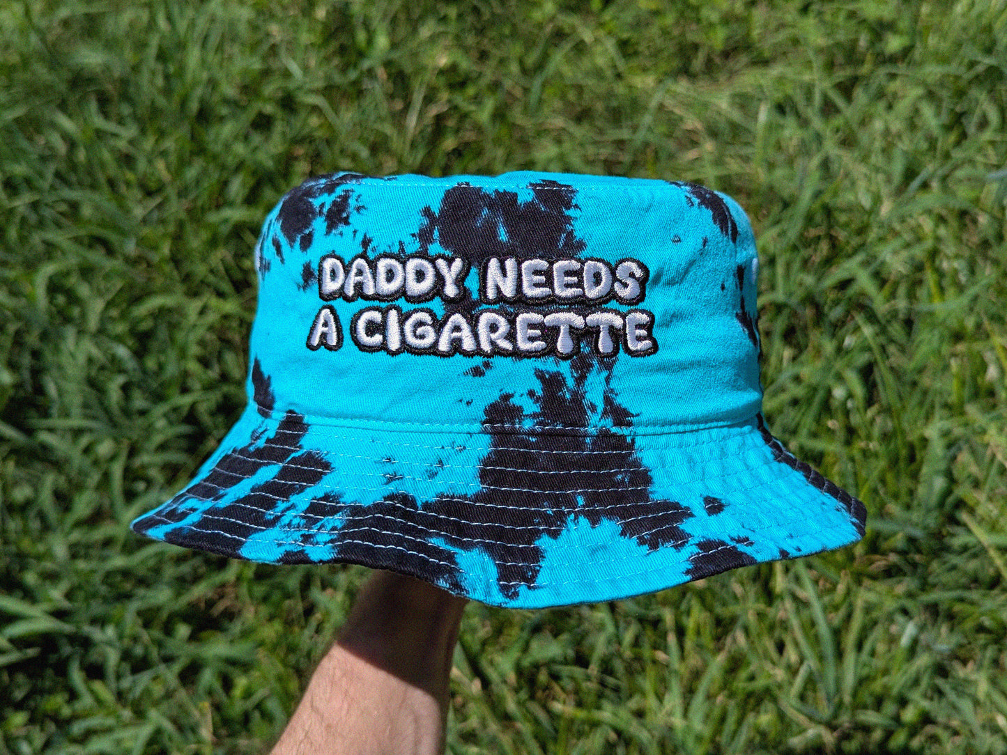 Daddy Needs A Cigarette Bucket Hat