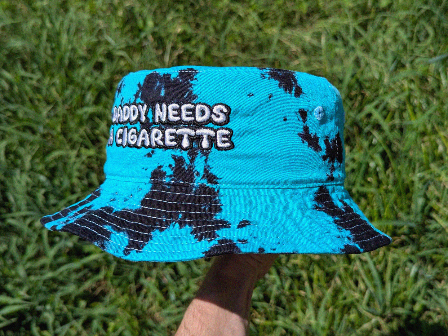 Daddy Needs A Cigarette Bucket Hat