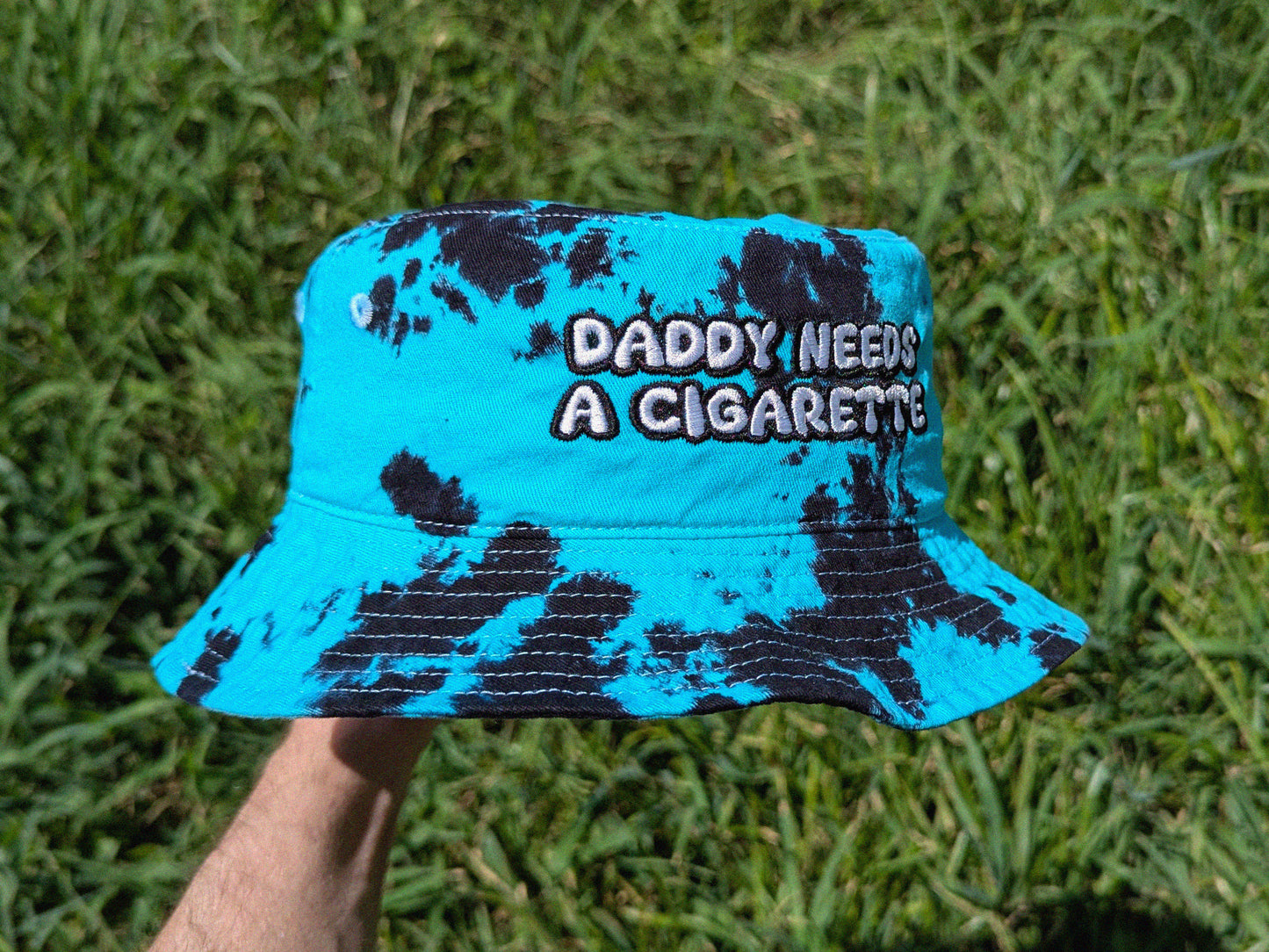 Daddy Needs A Cigarette Bucket Hat