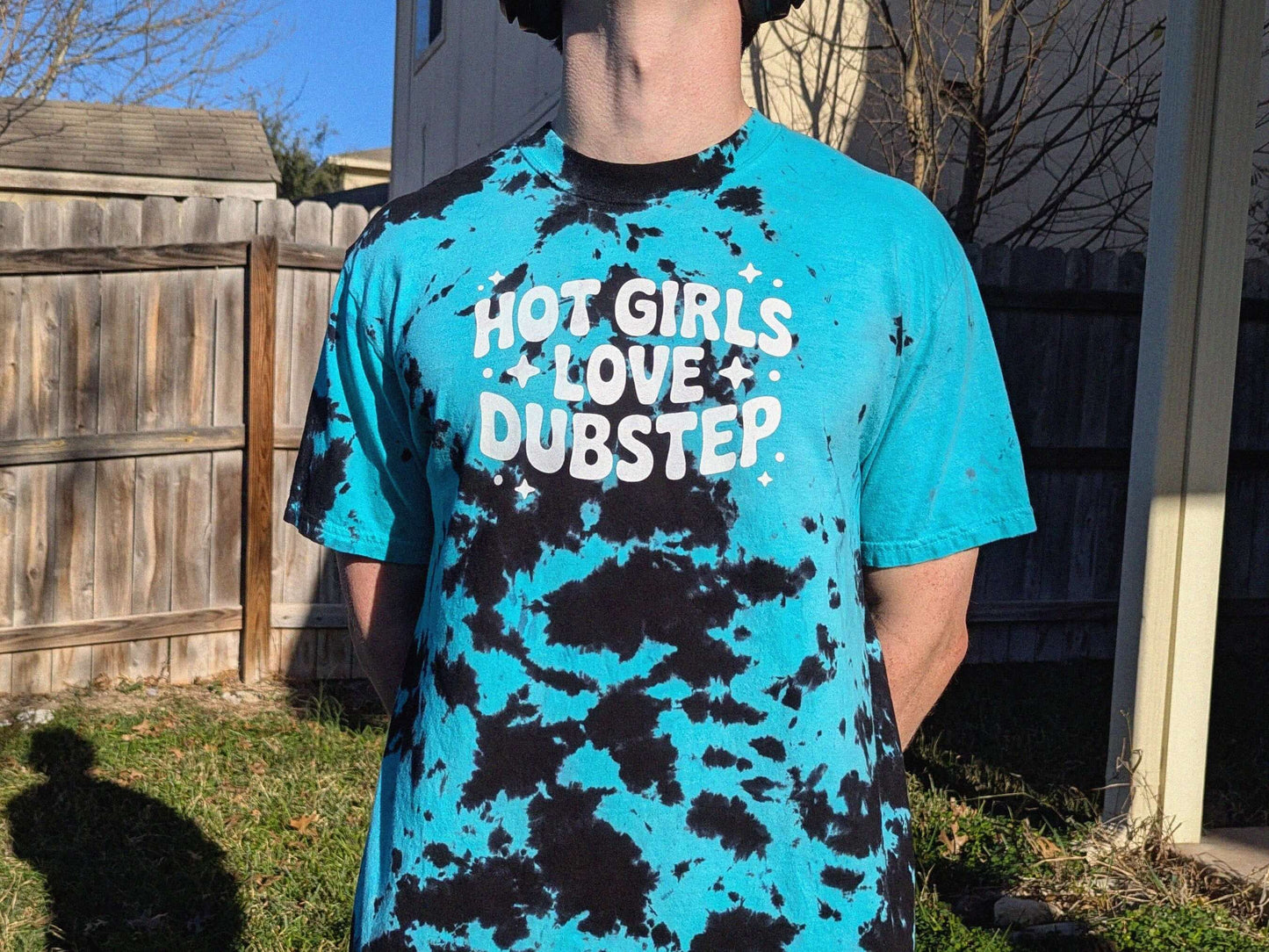 Dubstep hot girls love dubstep rave tee tie dye shirt for bass music festivals