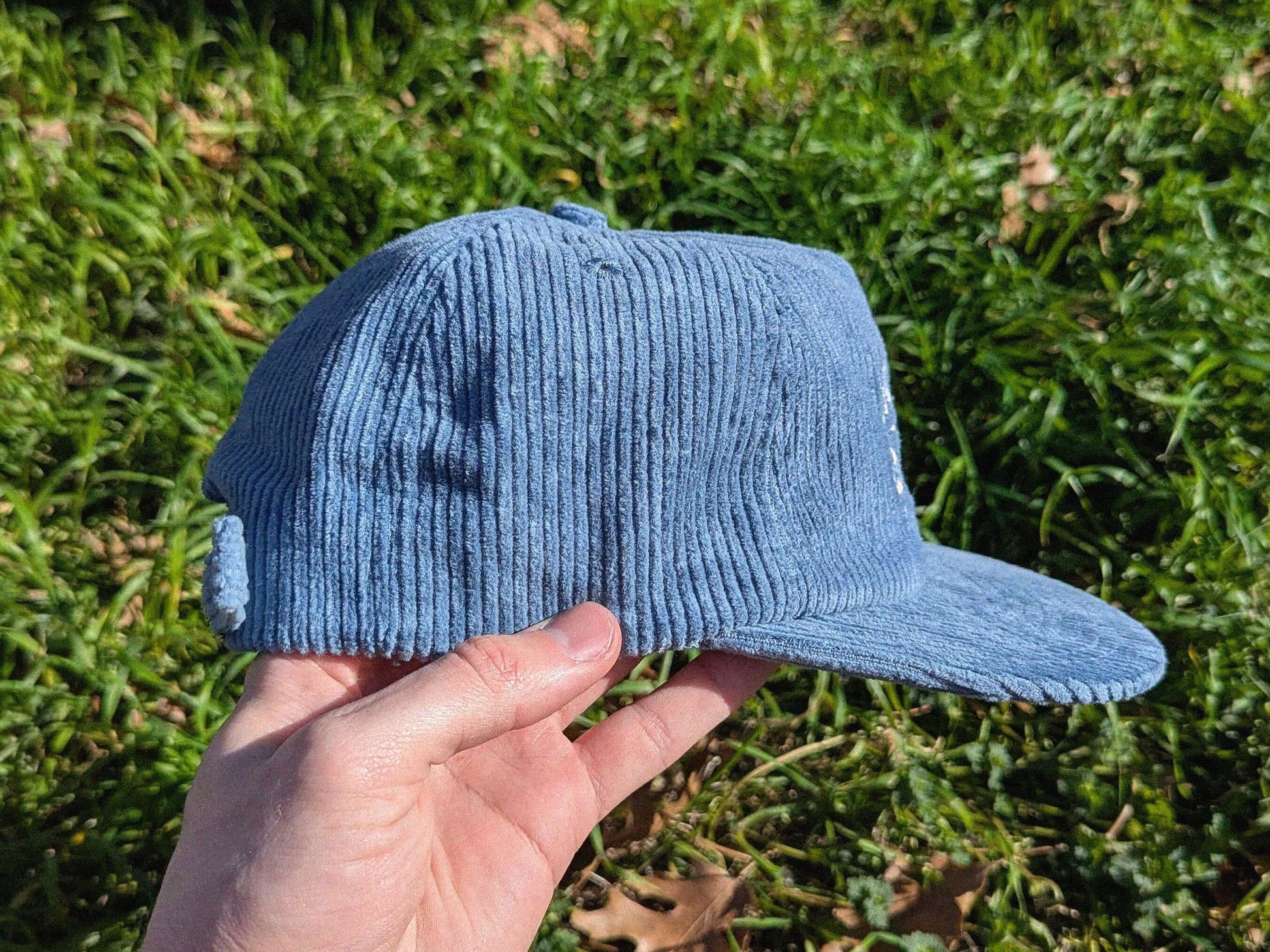 Music festival dubstep embroidered corduroy cap