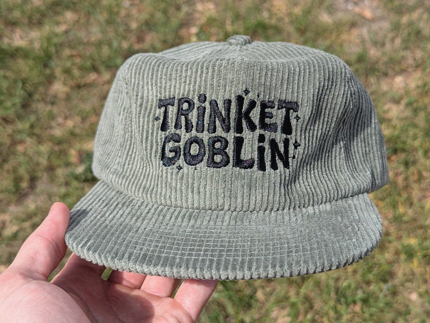 Trinket Goblin Corduroy Cap