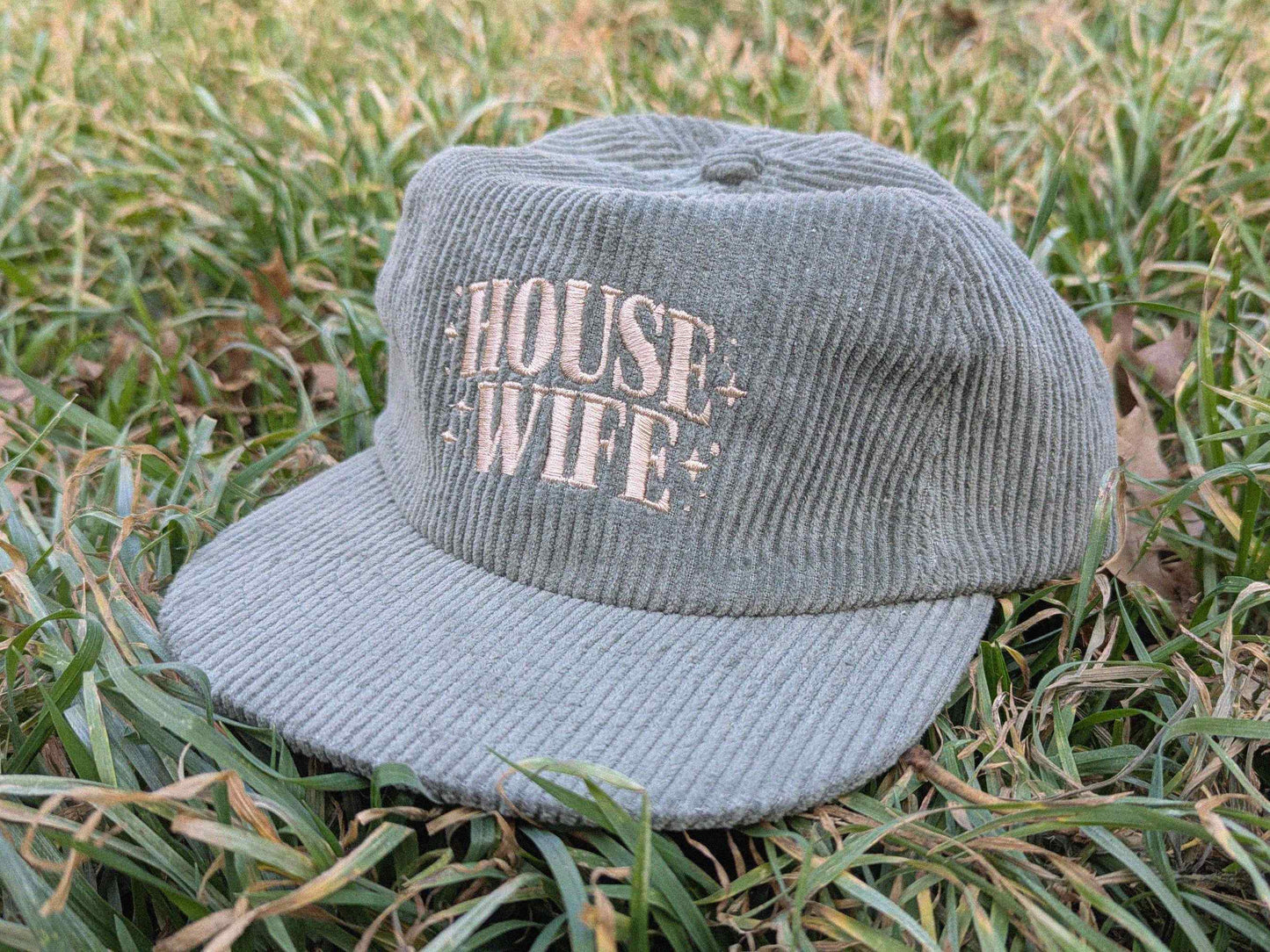 House Wife Corduroy Cap