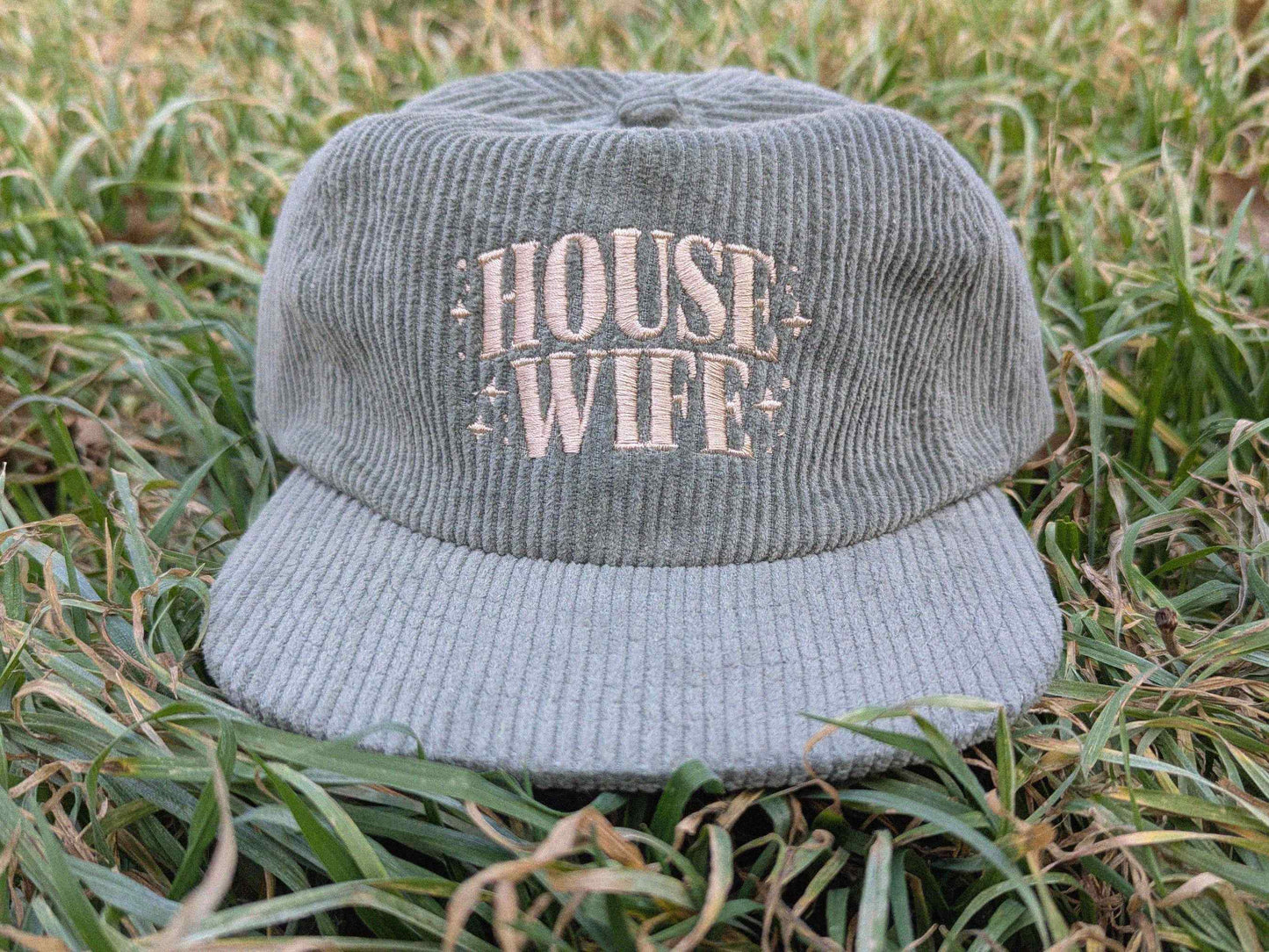 House Wife Corduroy Cap
