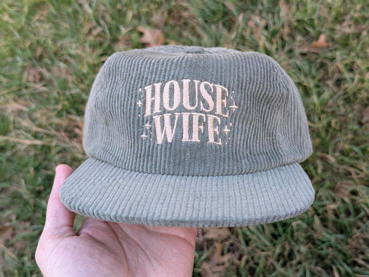 House Wife Corduroy Cap