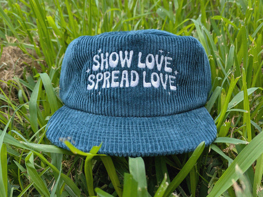 Show Love Spread Love Corduroy Cap
