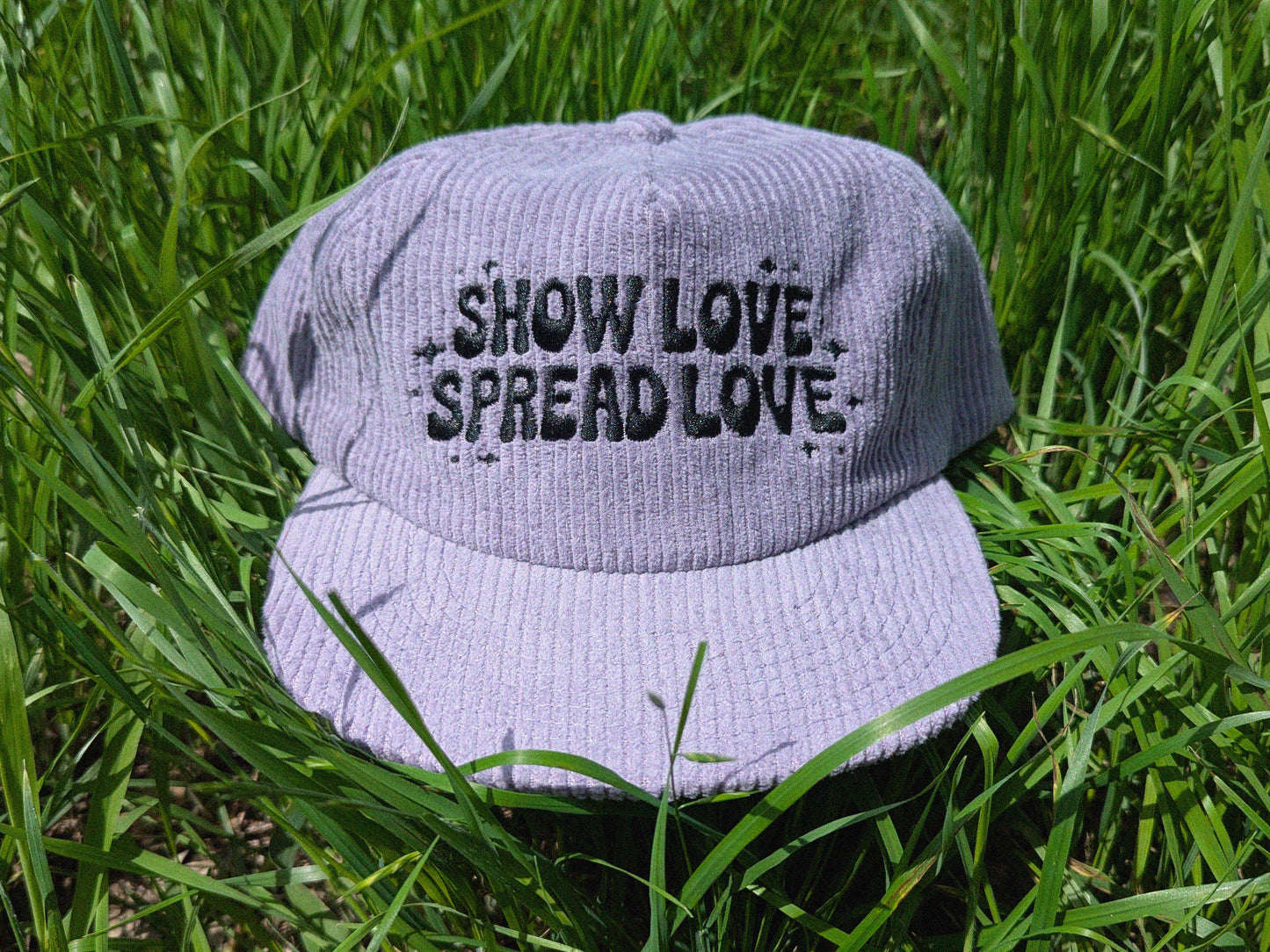 Show Love Spread Love Corduroy Cap