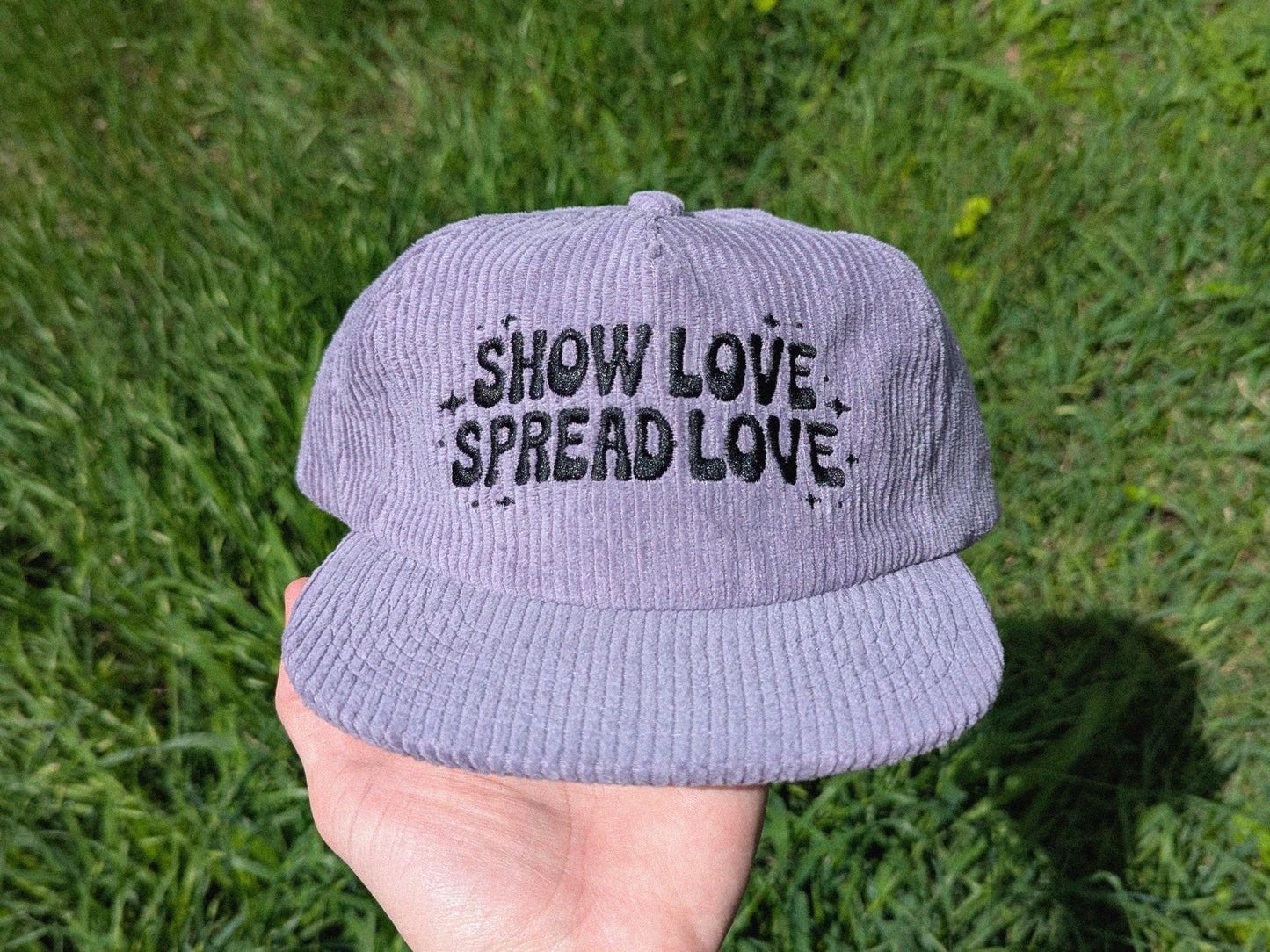 Show Love Spread Love Corduroy Cap