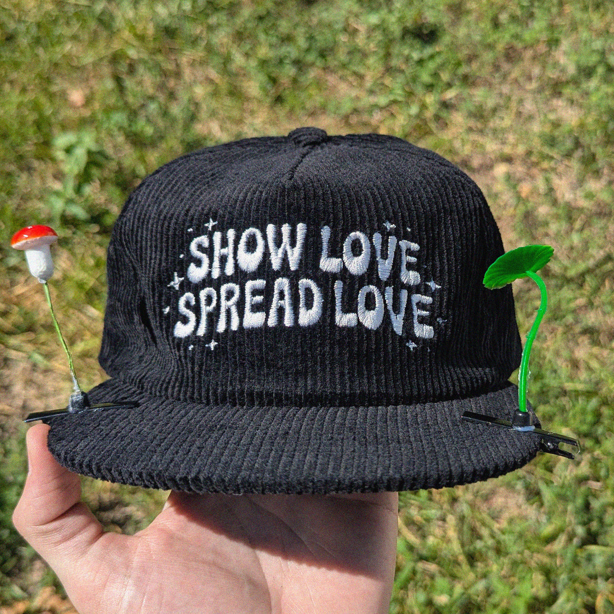 Show Love Spread Love Corduroy Cap