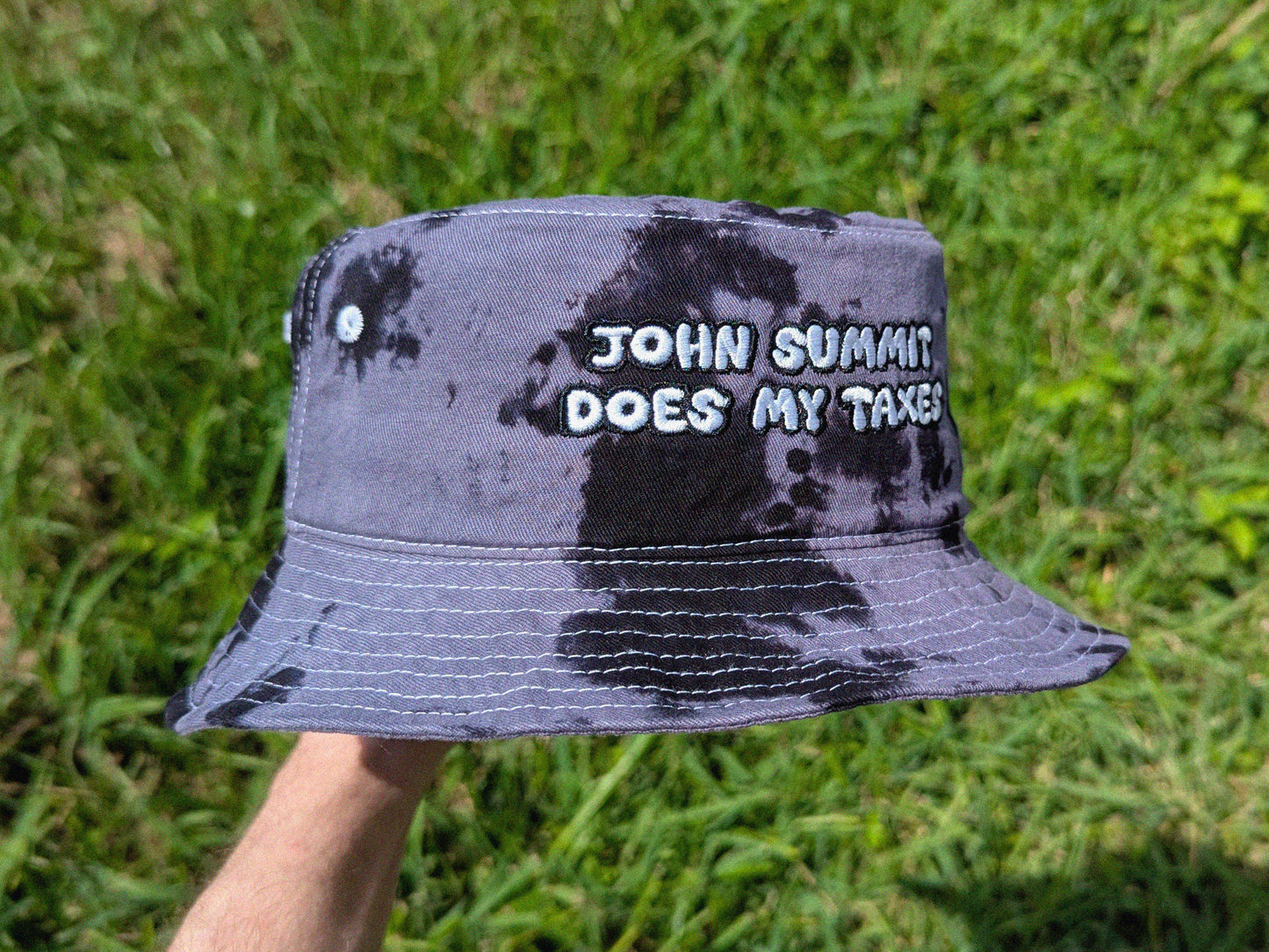 John Summit Does My Taxes Bucket Hat