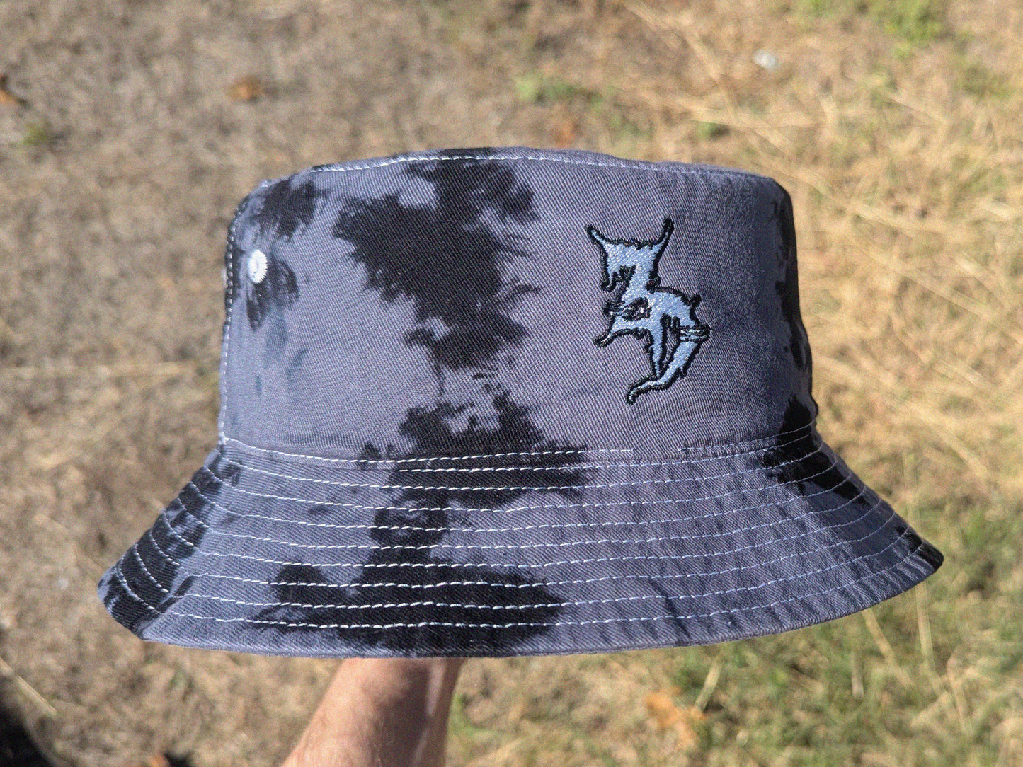 Zeds Dead - Embroidered Tie Dye Bucket Hat - Rave Outfit Accessory, Music Festival Gear, EDM Raver Hat, Festival Gift Zeds Dead Hat